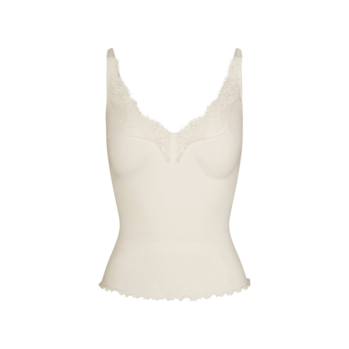 Rib Knit Lace Cami