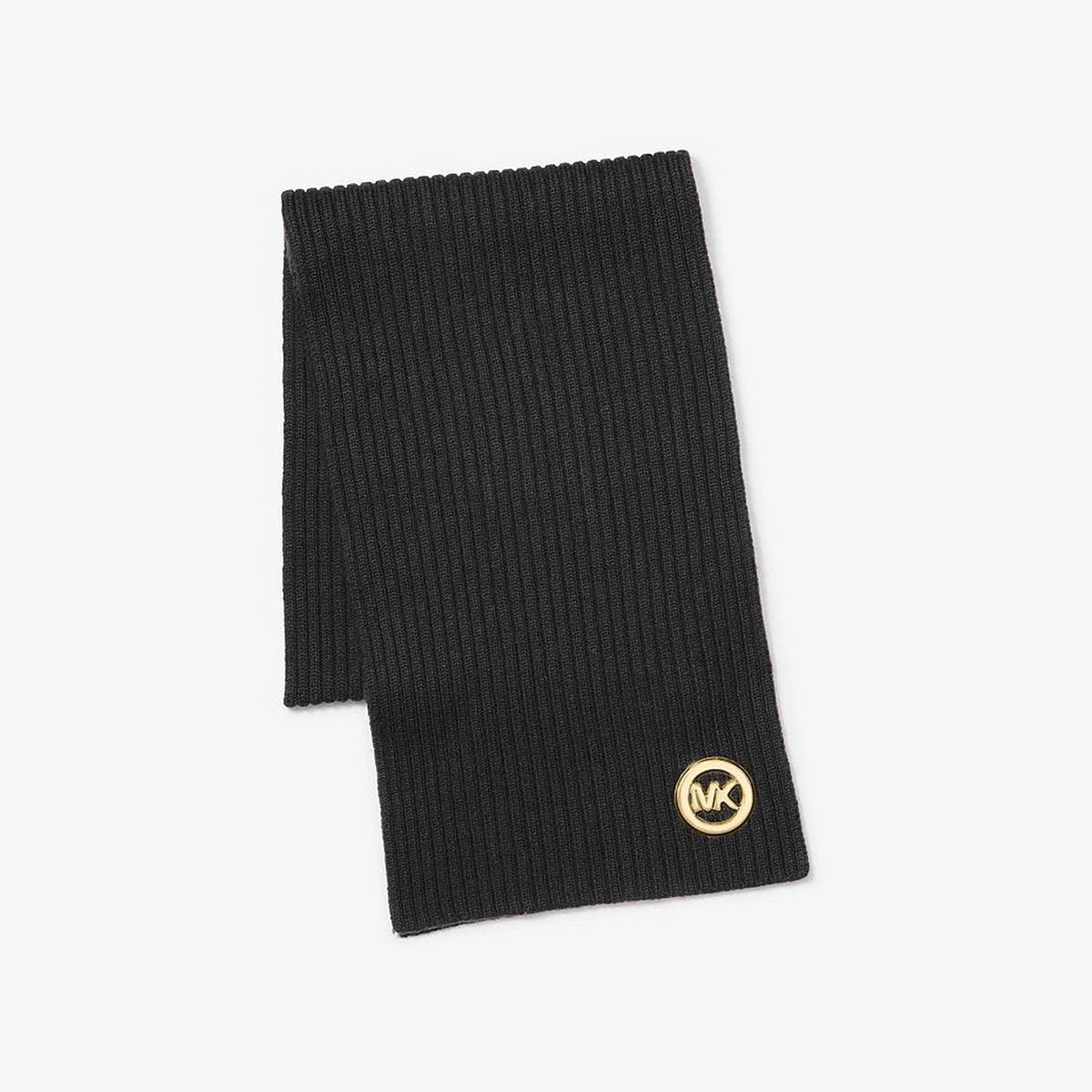 Ribbed Wool Scarf