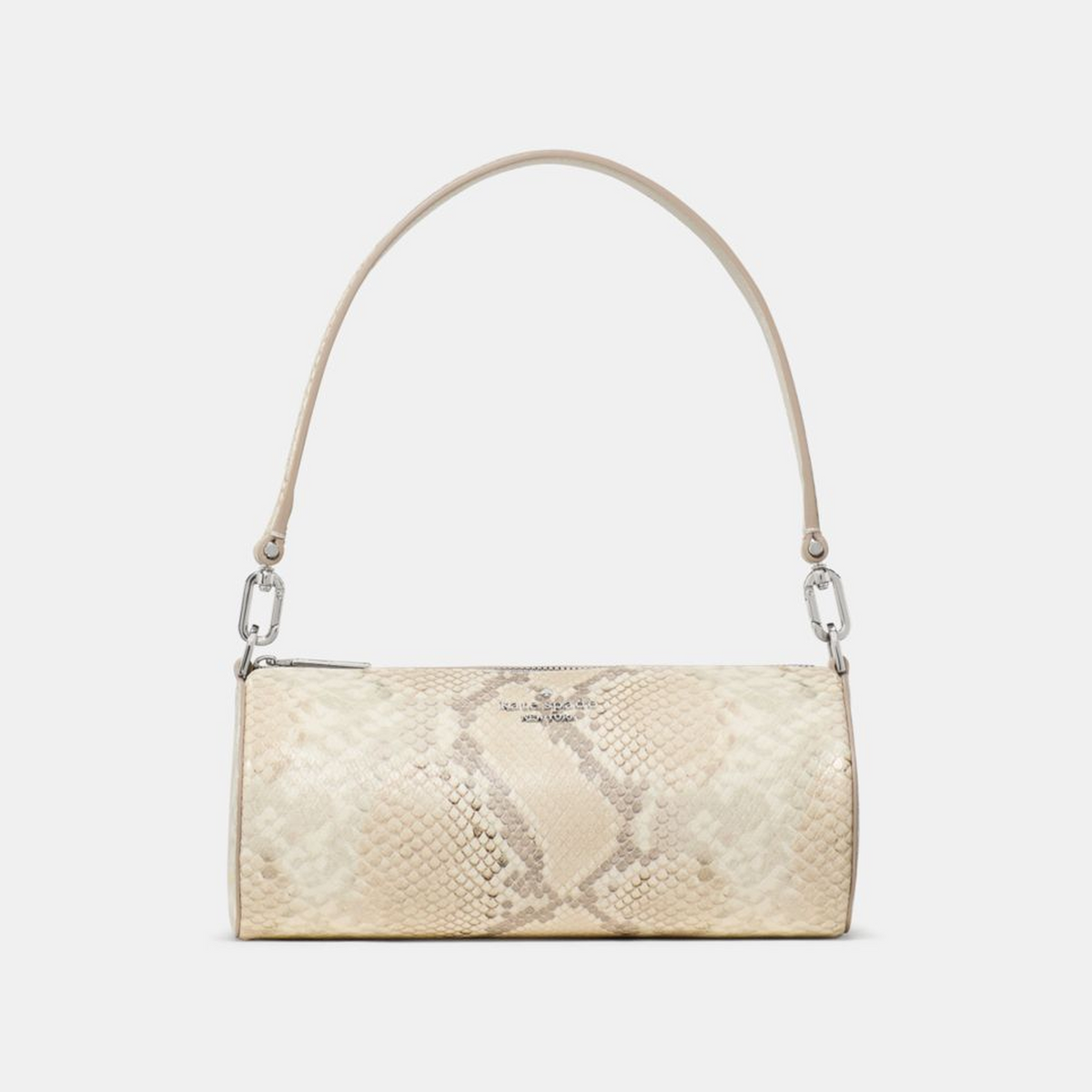 Roulette Snake Embossed Crossbody Bag
