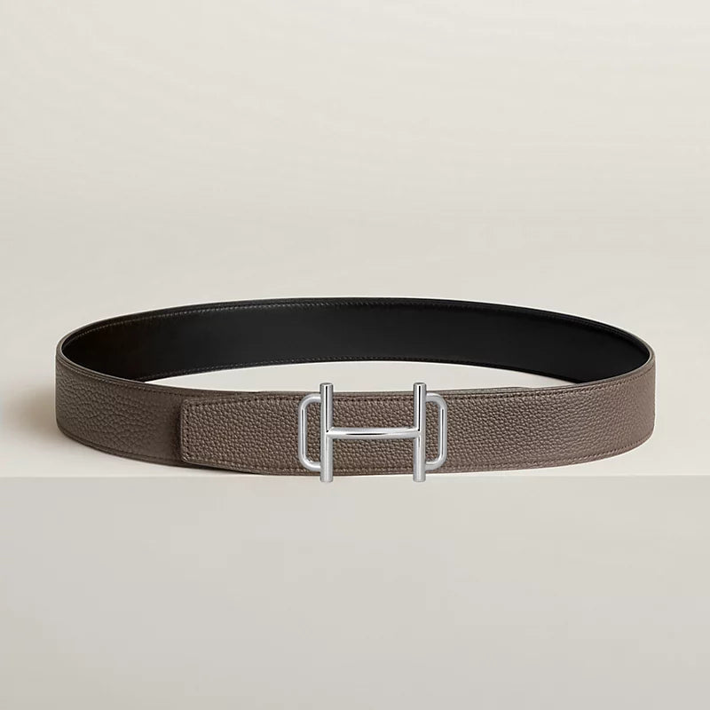 Royal belt buckle & Reversible leather strap 38 mm