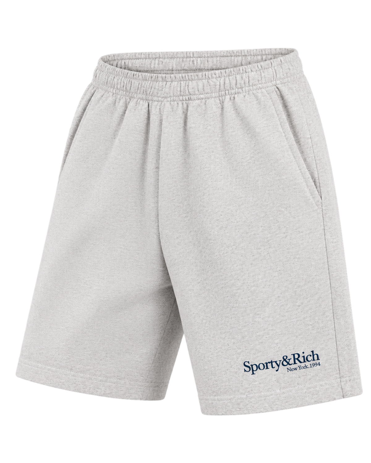 Run Club Gym Short - Heather Gray/Navy