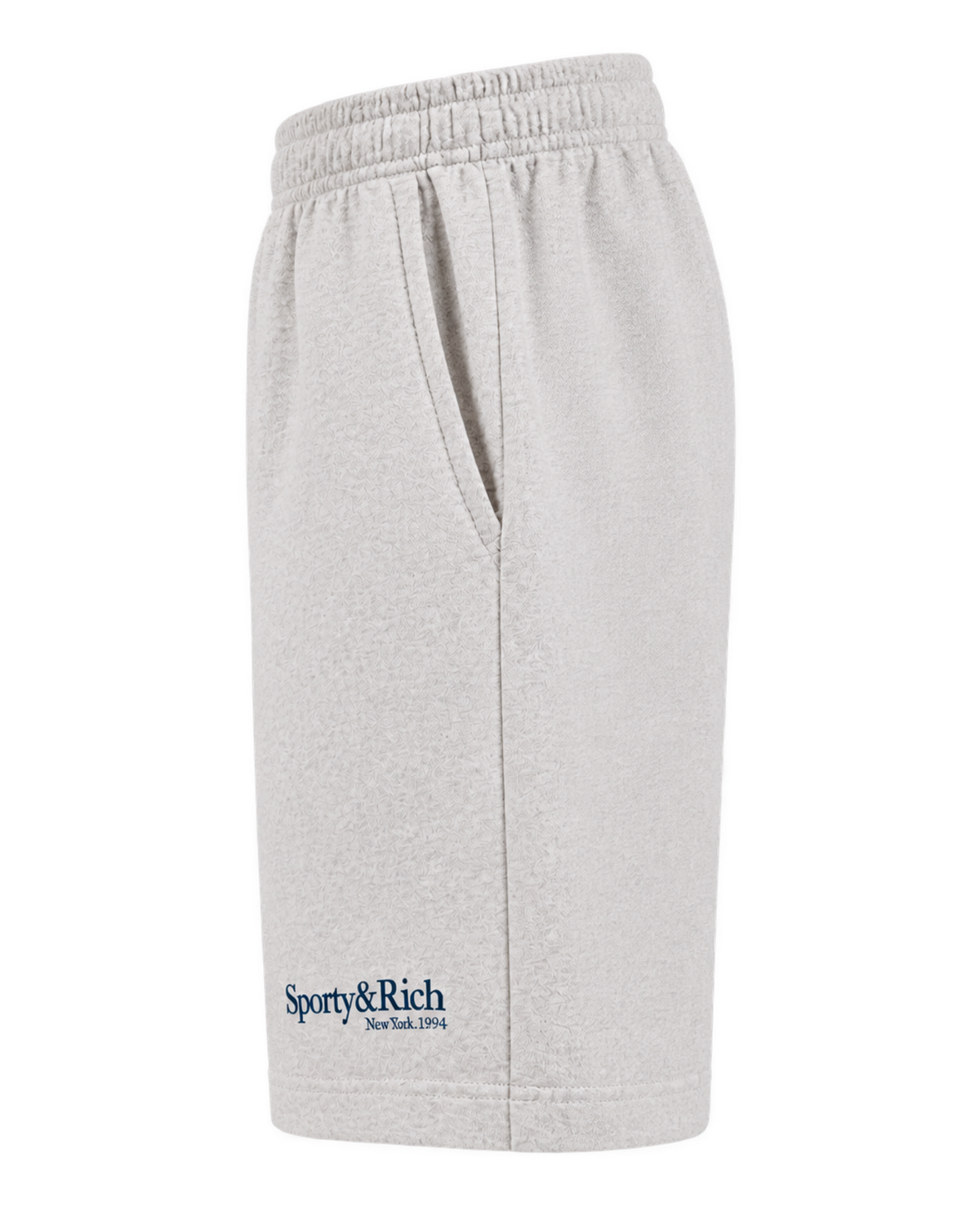 Run Club Gym Short - Heather Gray/Navy