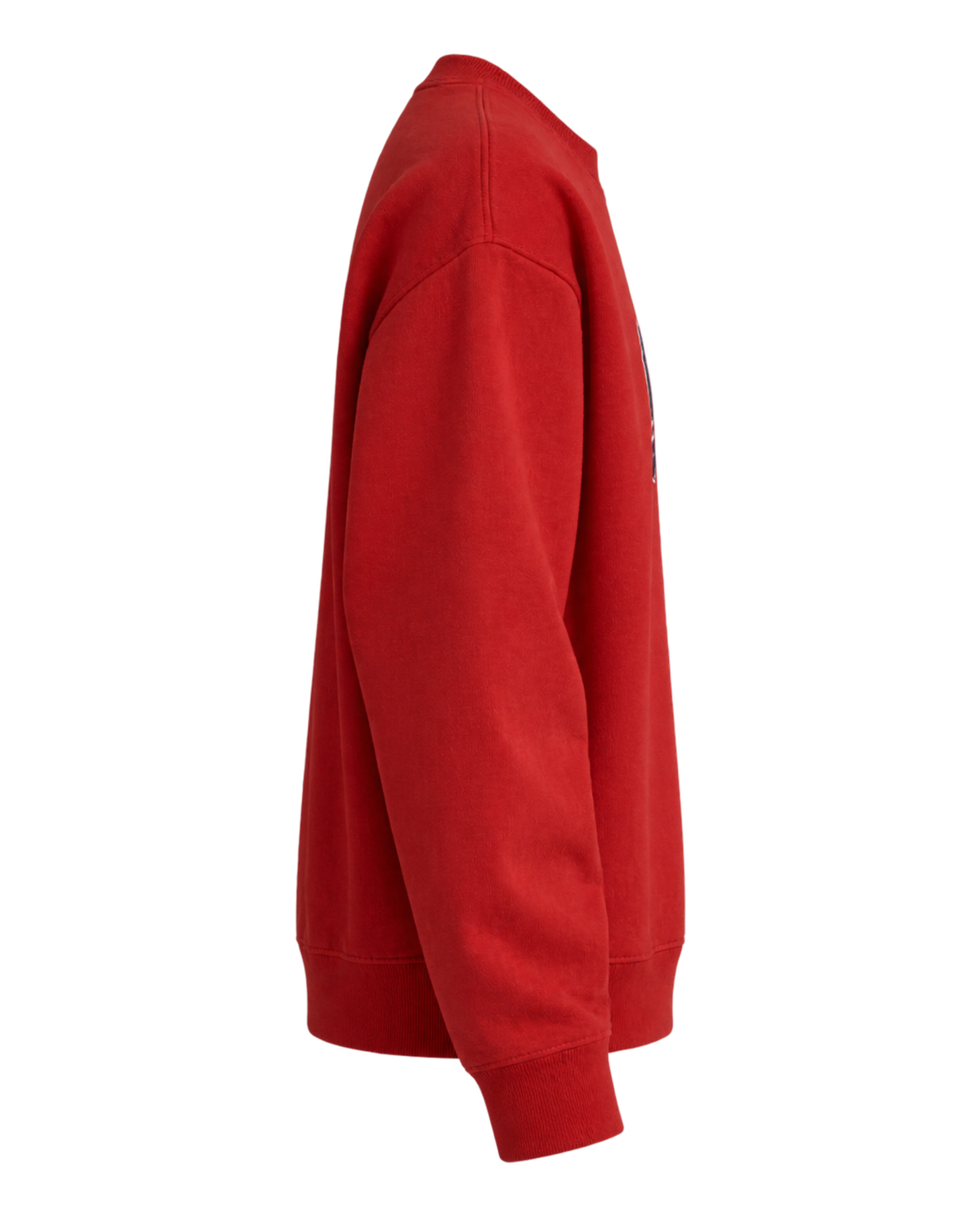 S&R Ivy Crewneck - Ruby/Navy