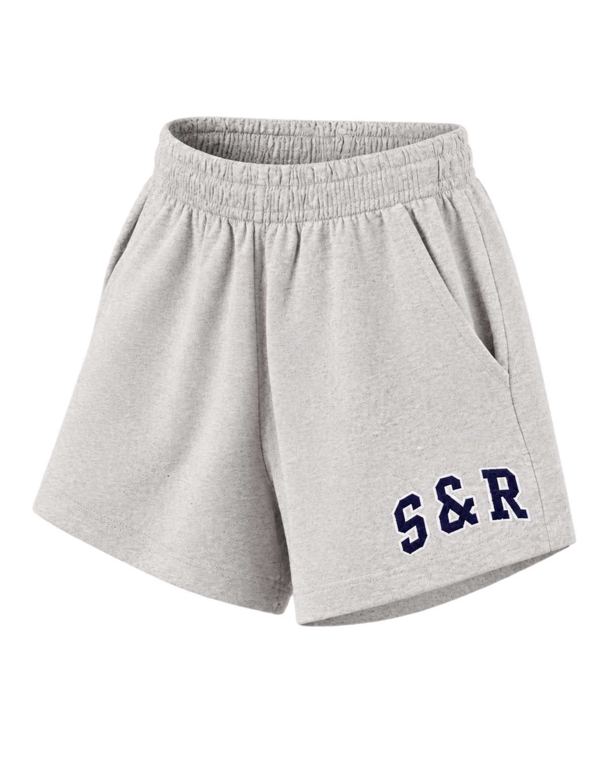 S&R Ivy Disco Short - Heather Gray/Navy