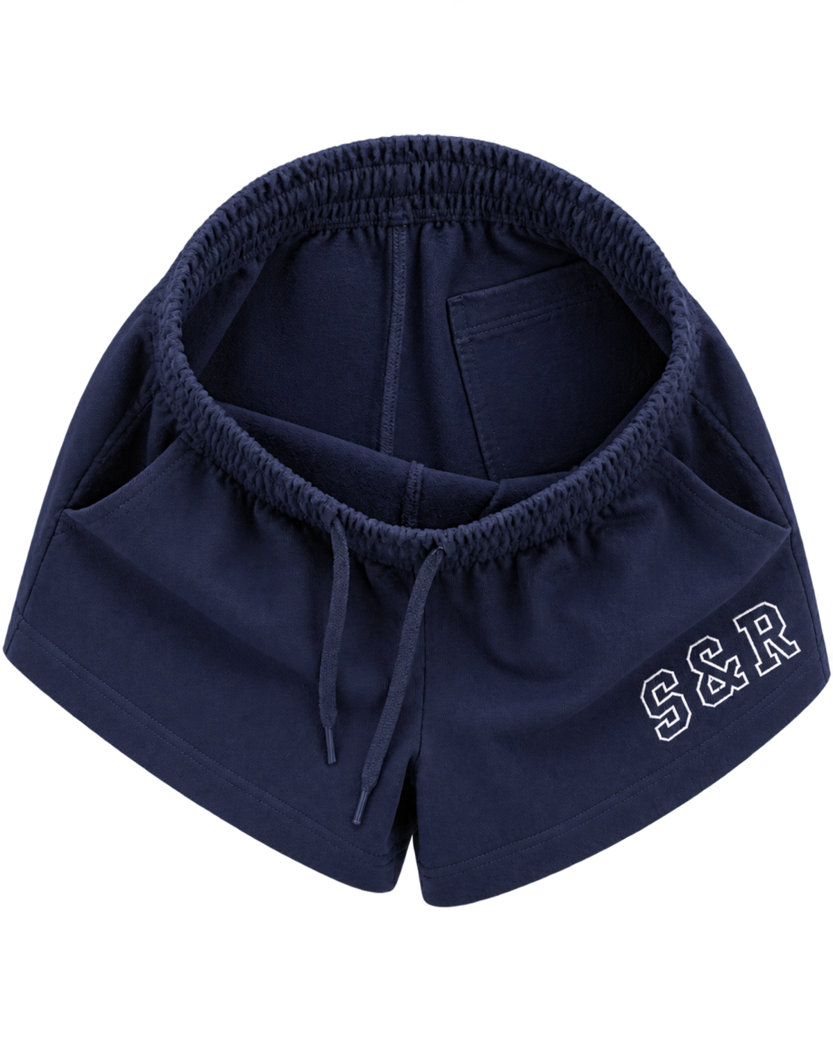 S&R Ivy Disco Short - Navy/White