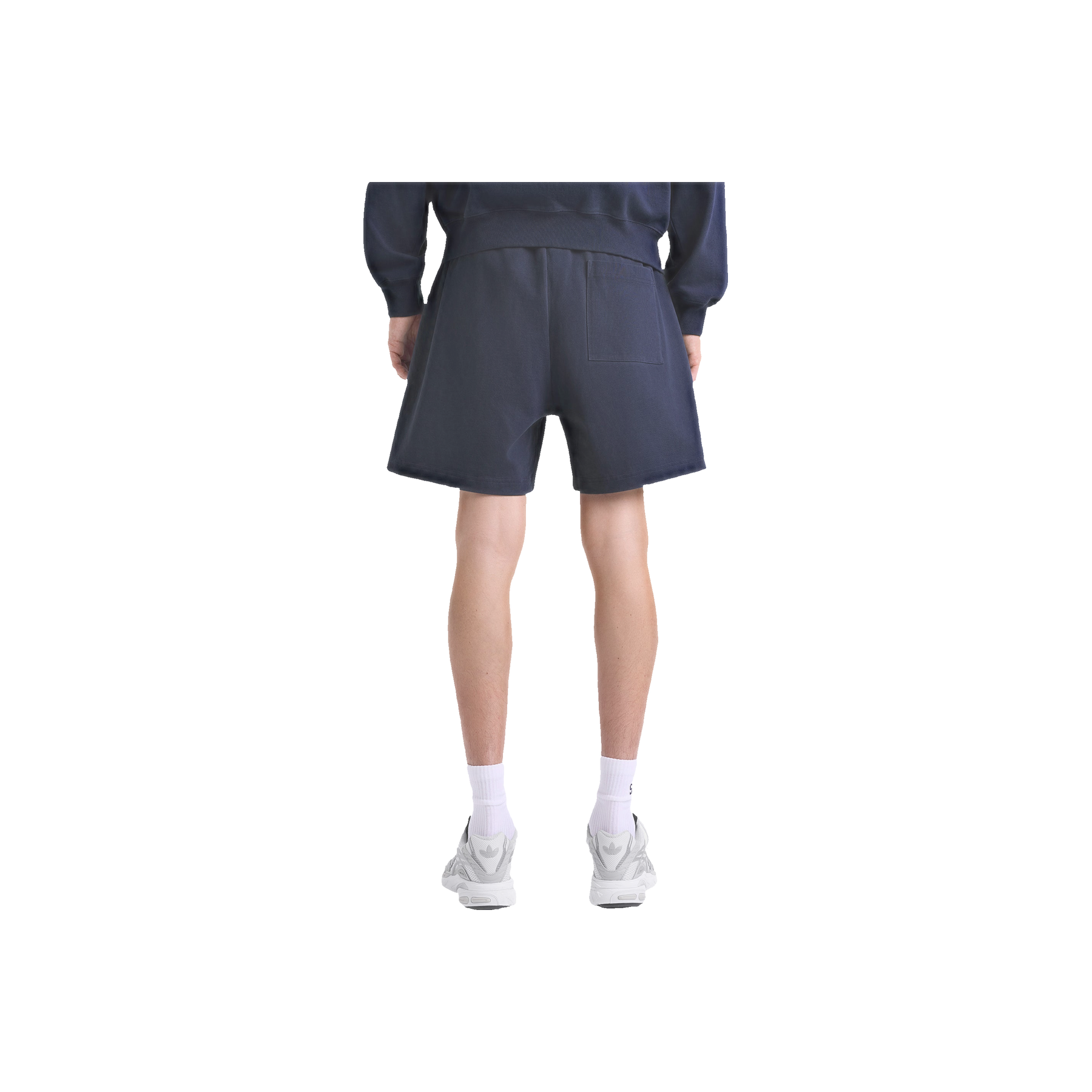 S&R Ivy Gym Short - Navy/White