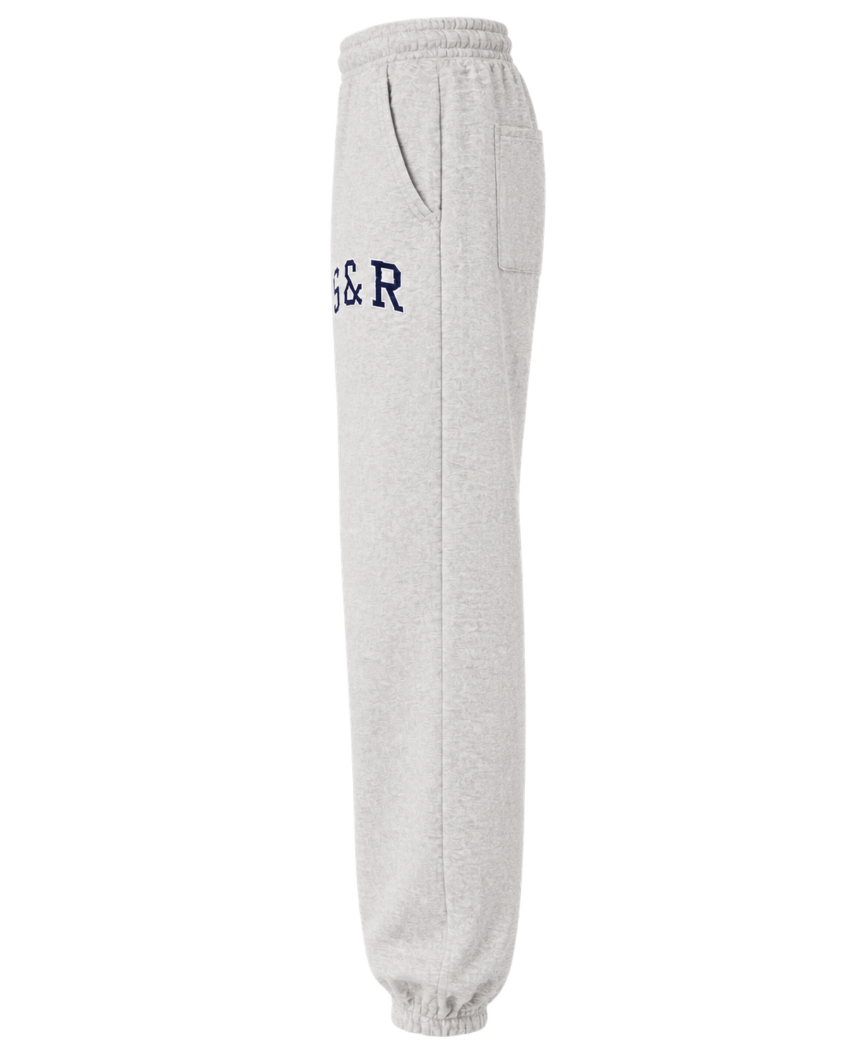 S&R Ivy Sweatpant - Heather Gray/Navy