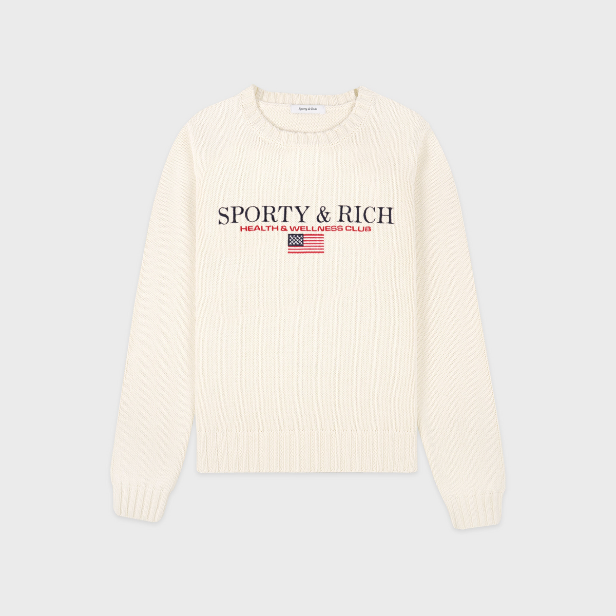 S&R Nautical Knitted Sweater - Ecru