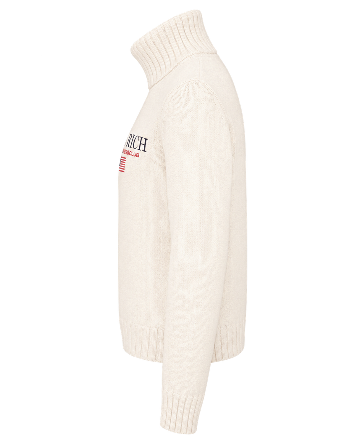 S&R Nautical Knitted Turtleneck - Ecru