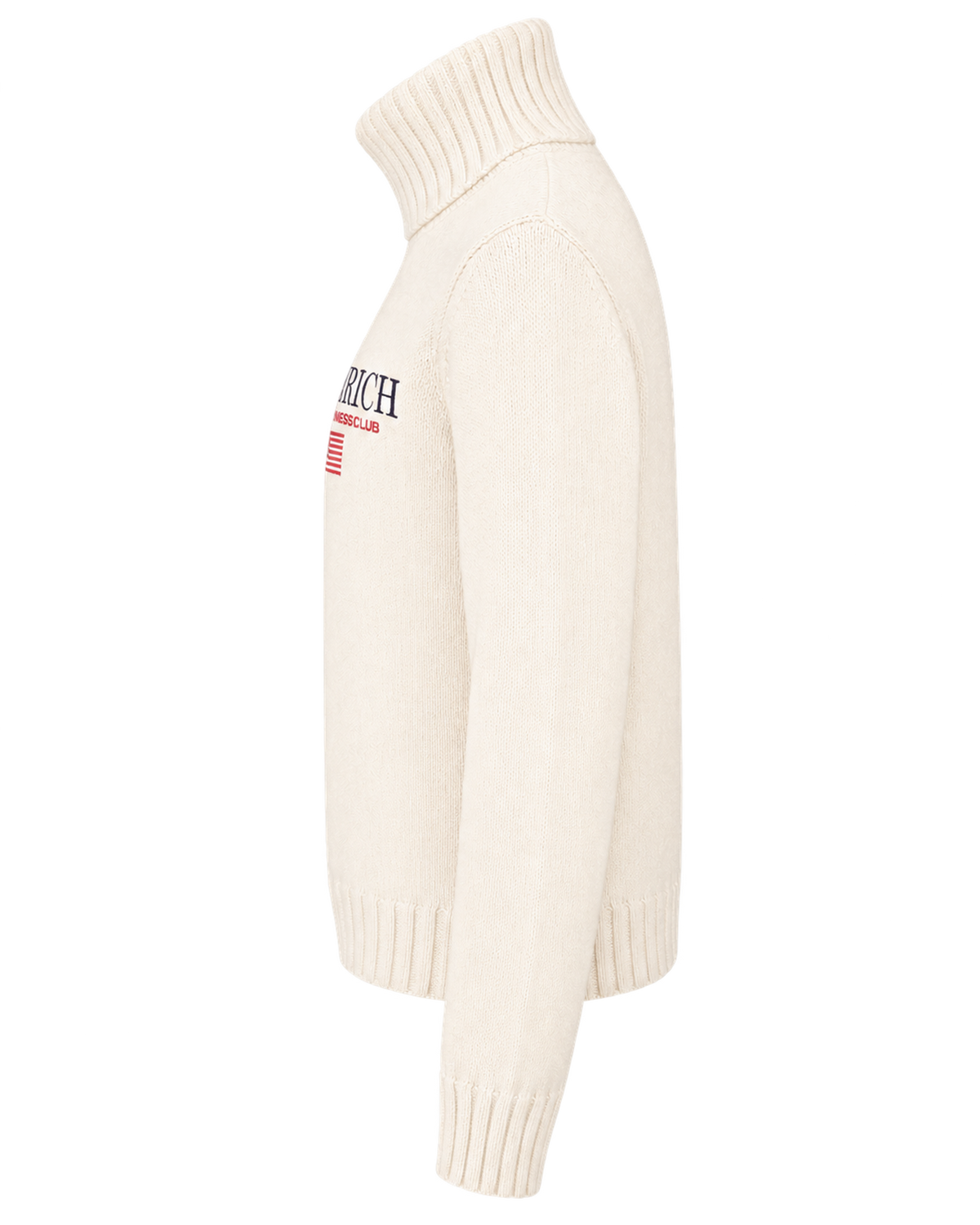 S&R Nautical Knitted Turtleneck - Ecru