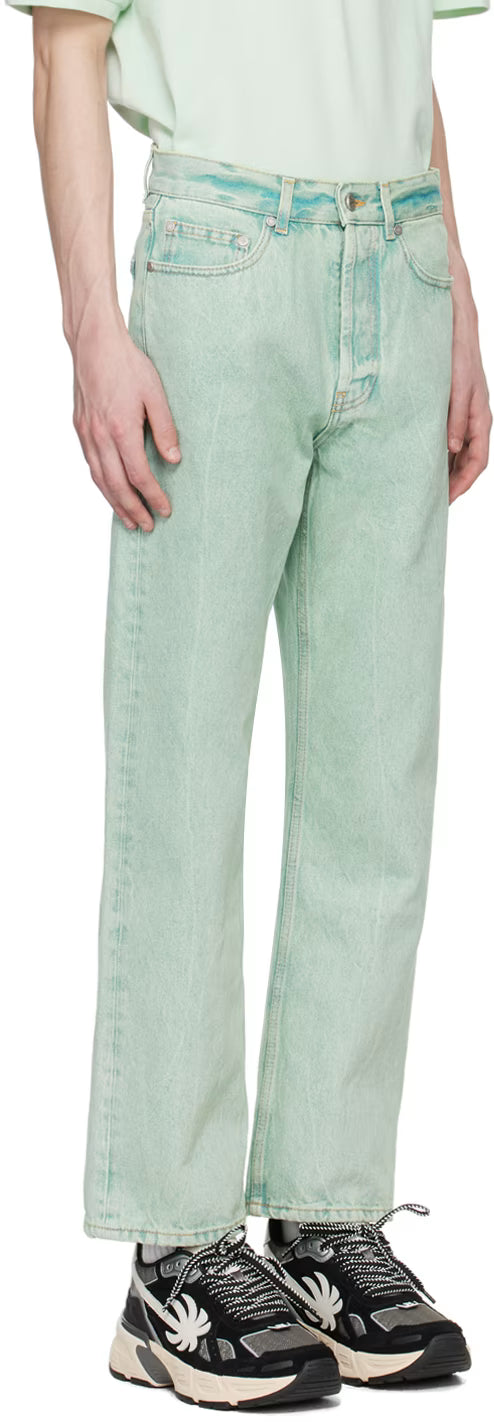 Green Overdye Jeans