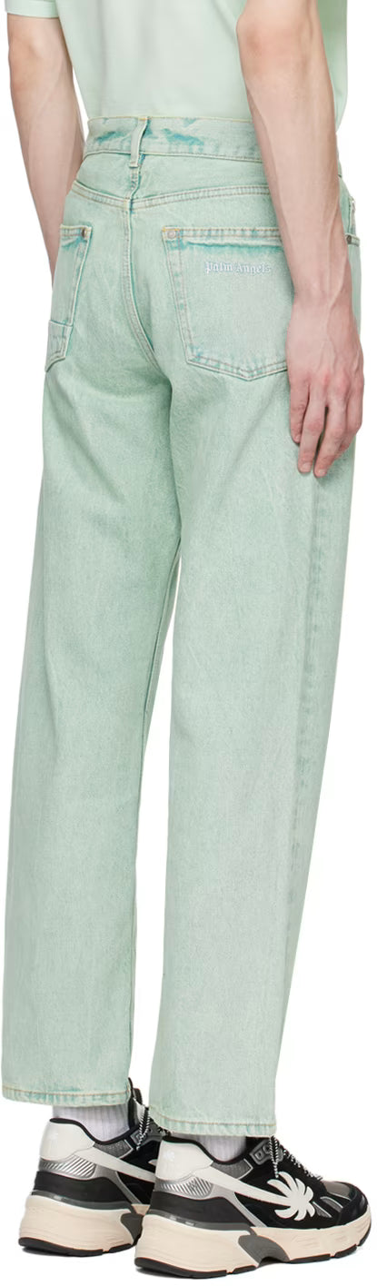 Green Overdye Jeans