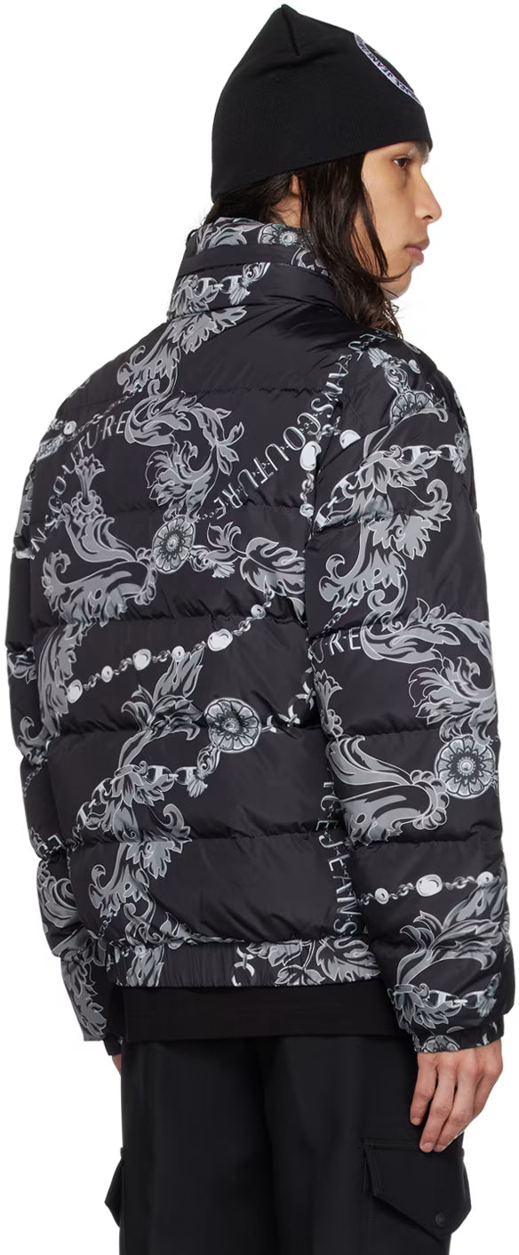 Black Reversible Down Jacket