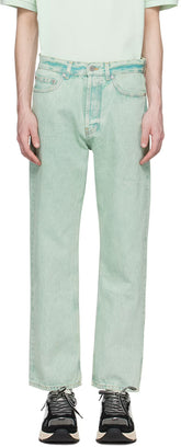 Green Overdye Jeans