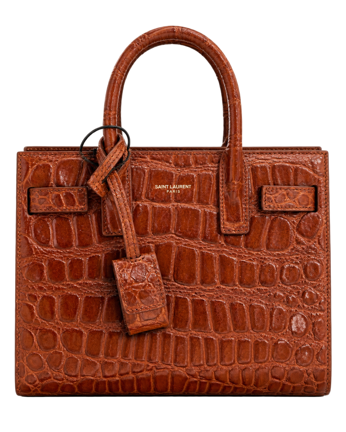 Sac De Jour nano crocodile bag