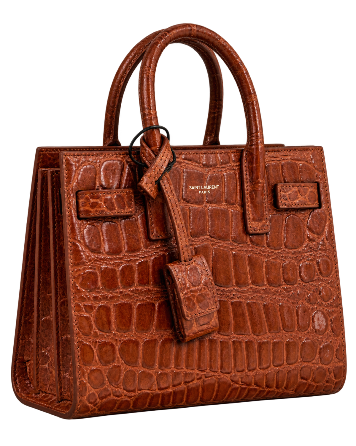 Sac De Jour nano crocodile bag