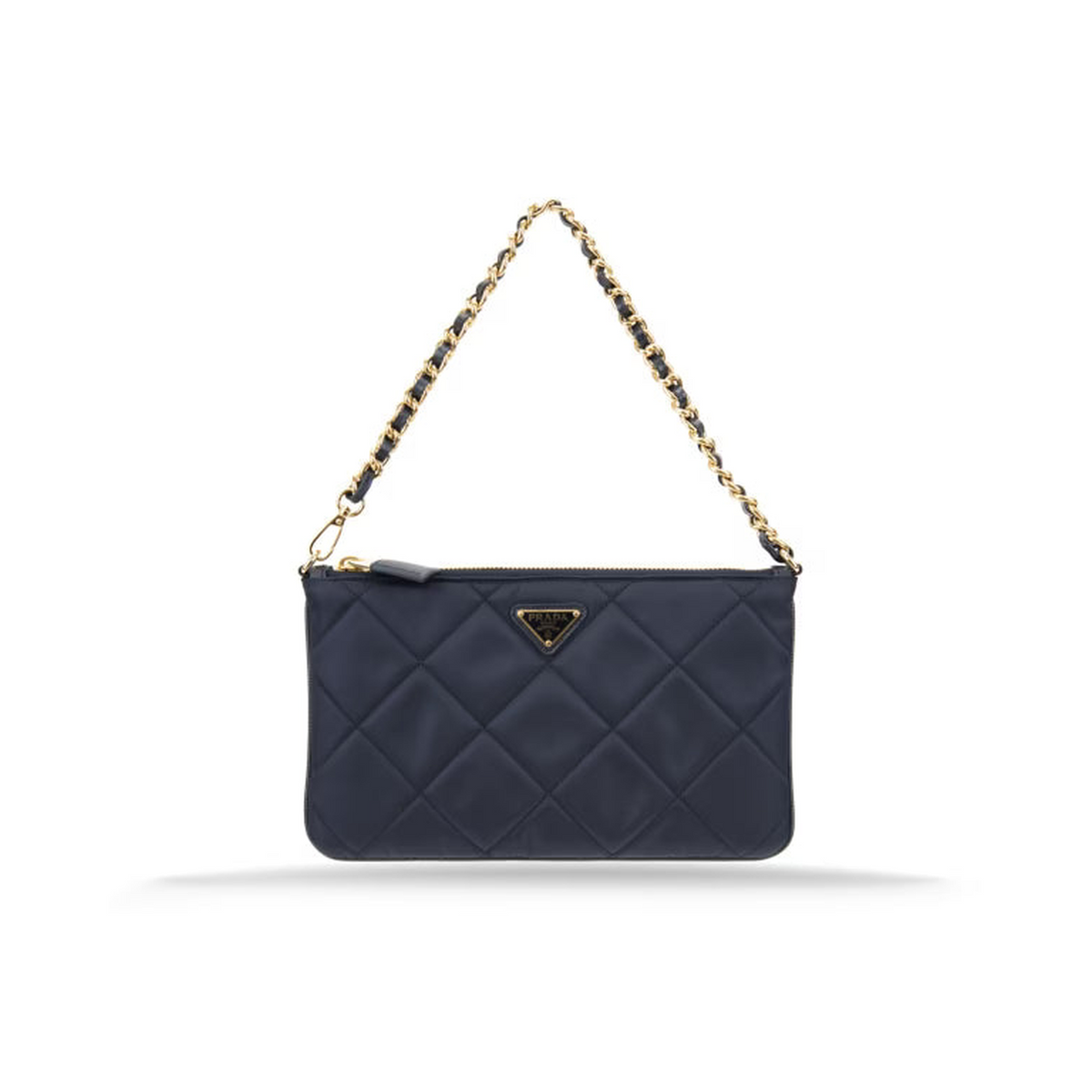 Saffiano Women's Clutch Bag with Chain