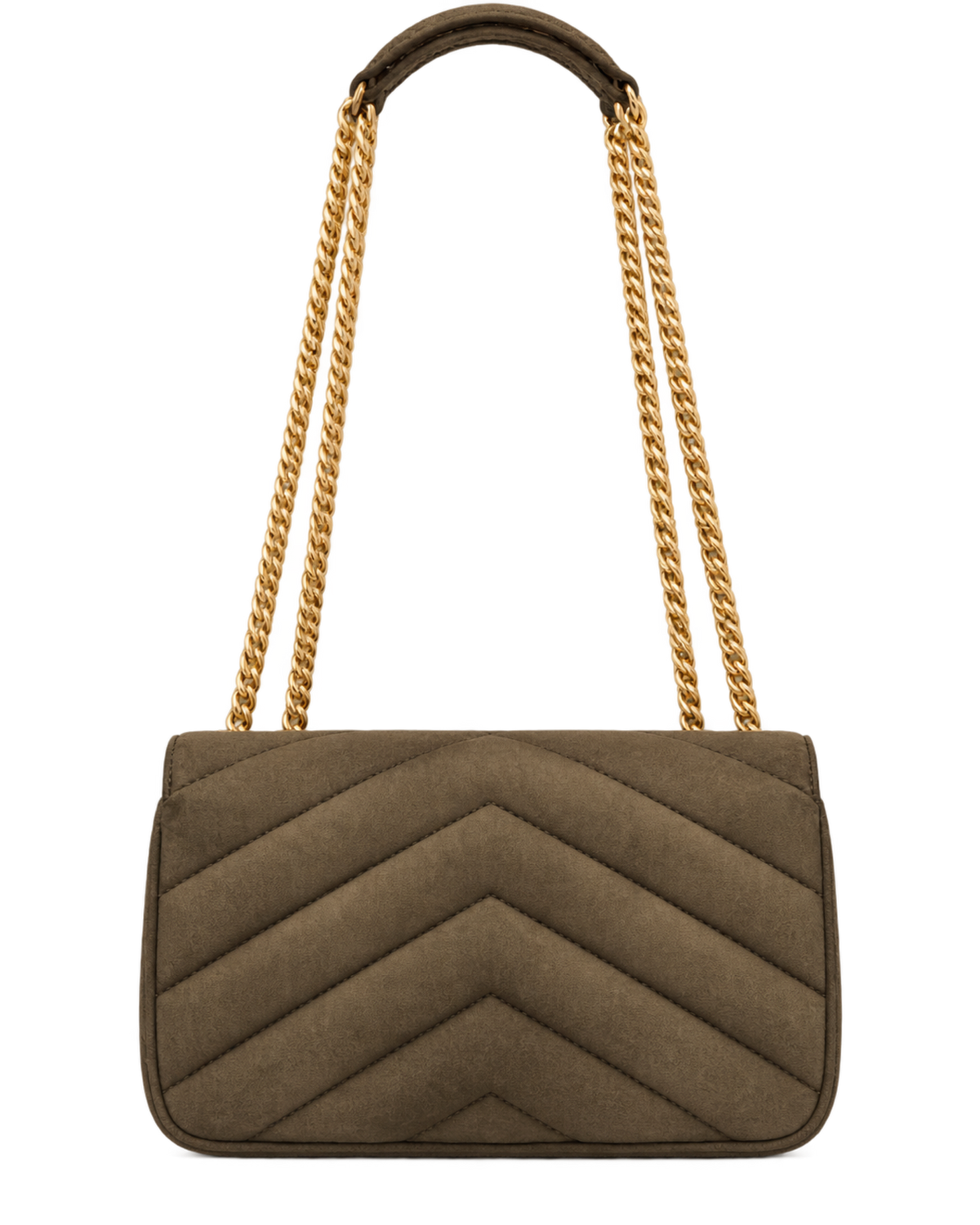 Saint Lauren LOULOU small in MATELASSÉ suede