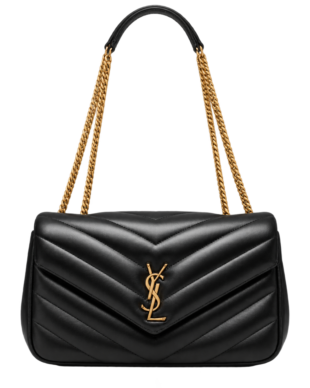 Saint Laurent Black Small Loulou