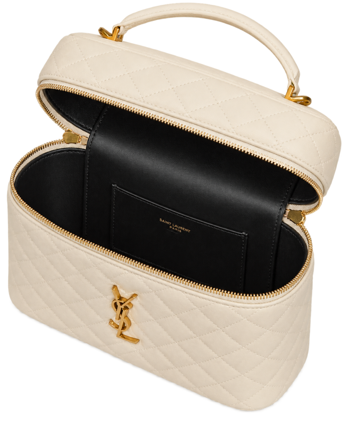 Saint Laurent Gaby large vanity bag in lambskin
