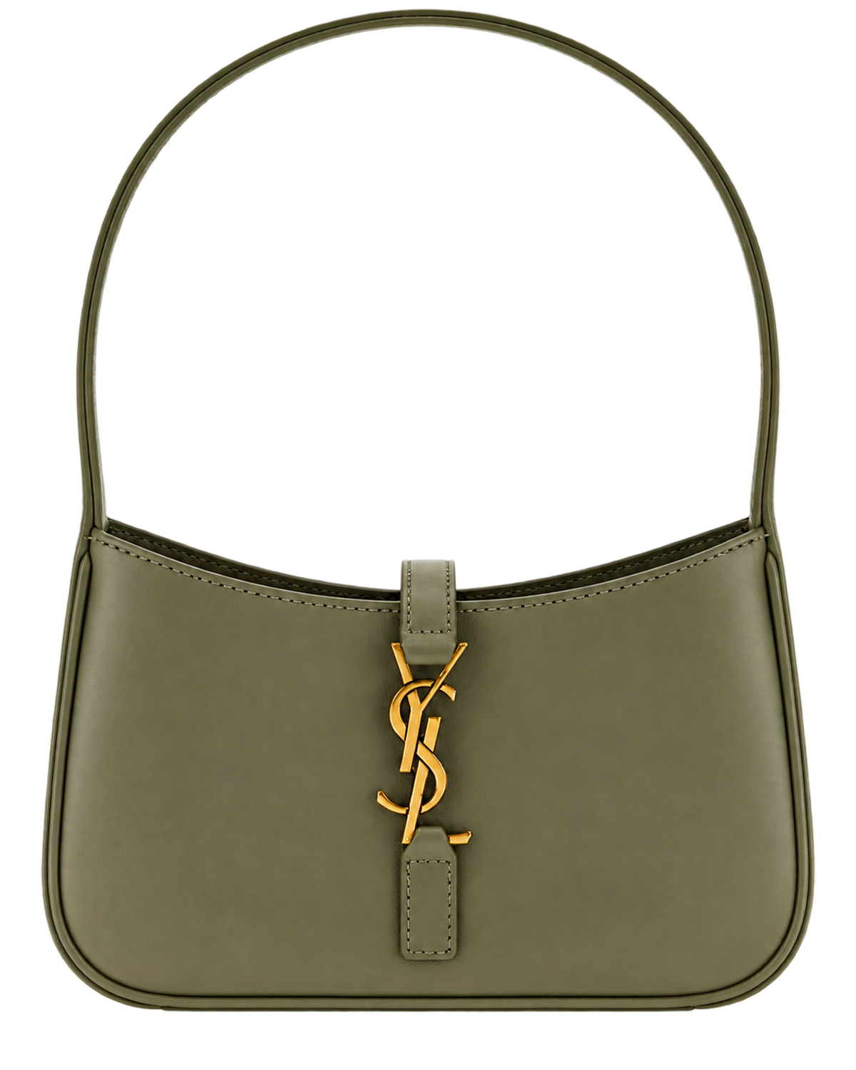 Saint Laurent Grey Le 5 A 7 Mini Shoulder Bag