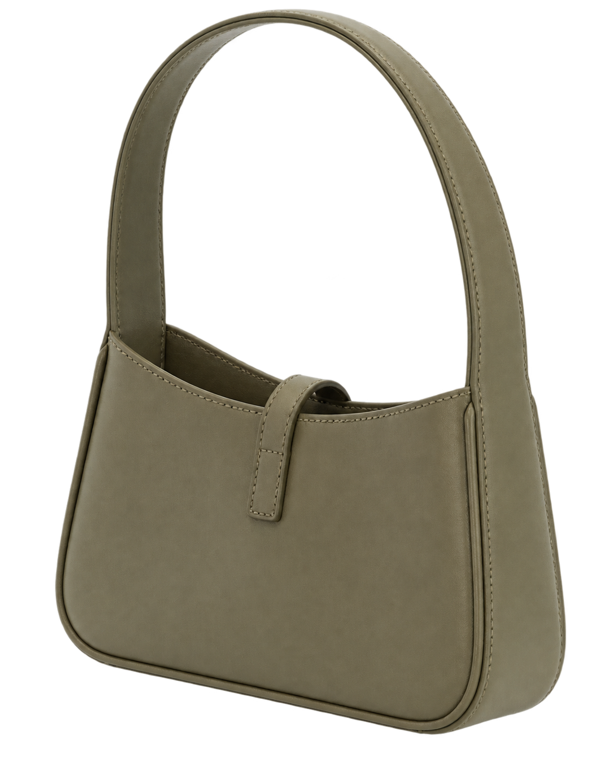 Saint Laurent Grey Le 5 A 7 Mini Shoulder Bag