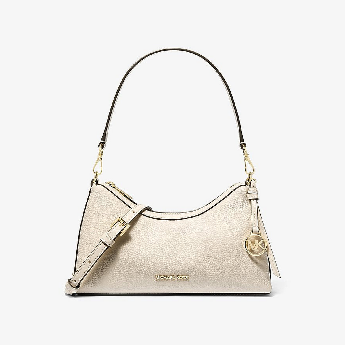 Sammy Small Pebbled Leather Convertible Crossbody Bag