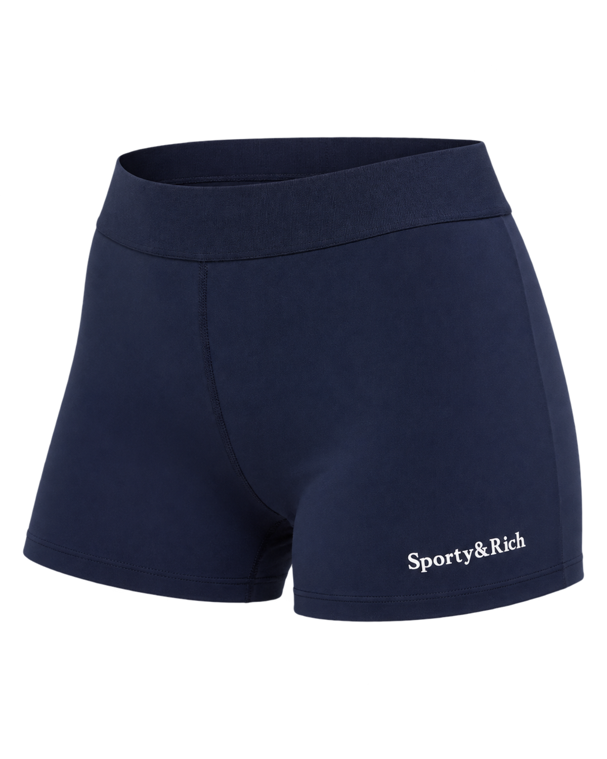 Serif Logo Active Short - Navy/White