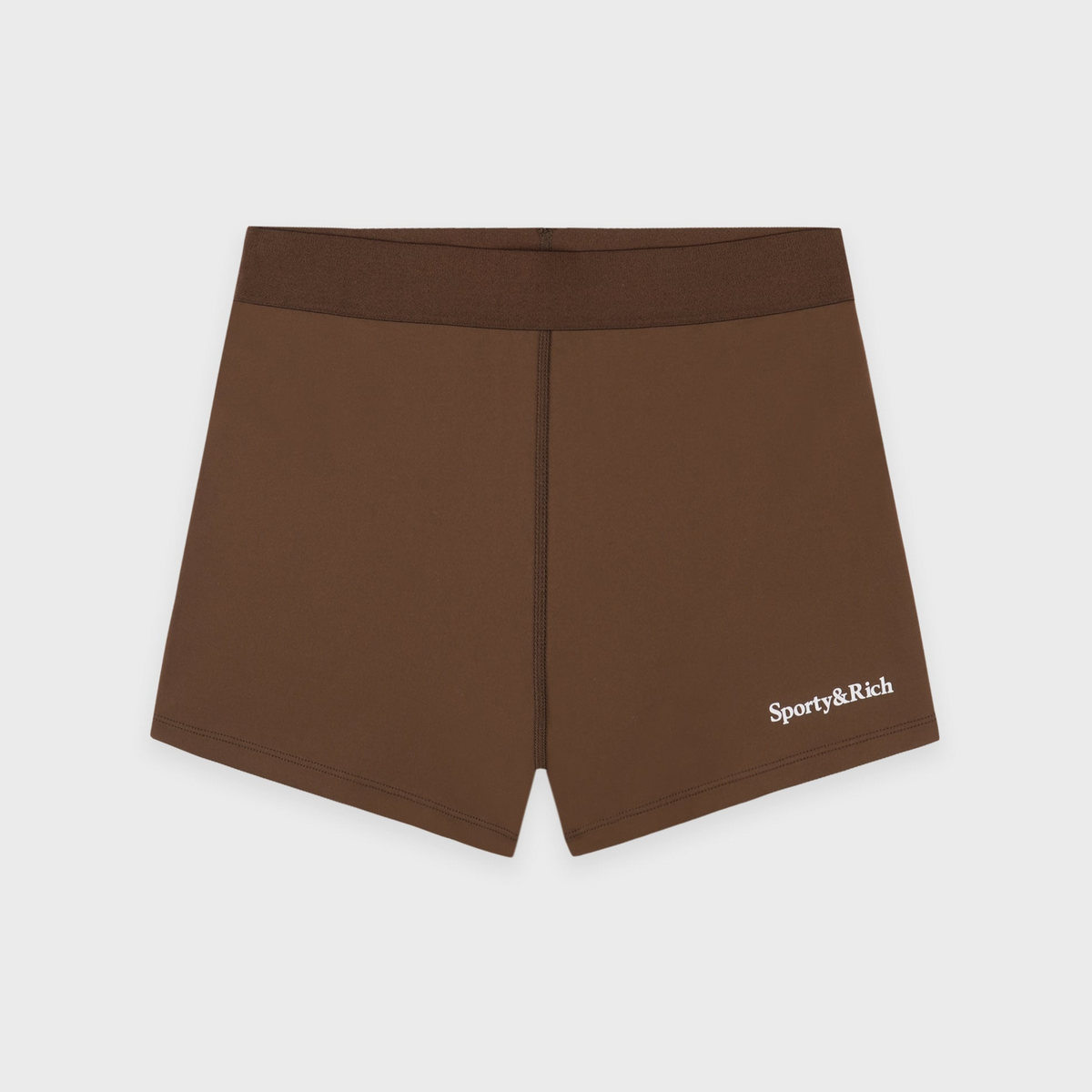 Serif Logo Active Short - Toffee/White
