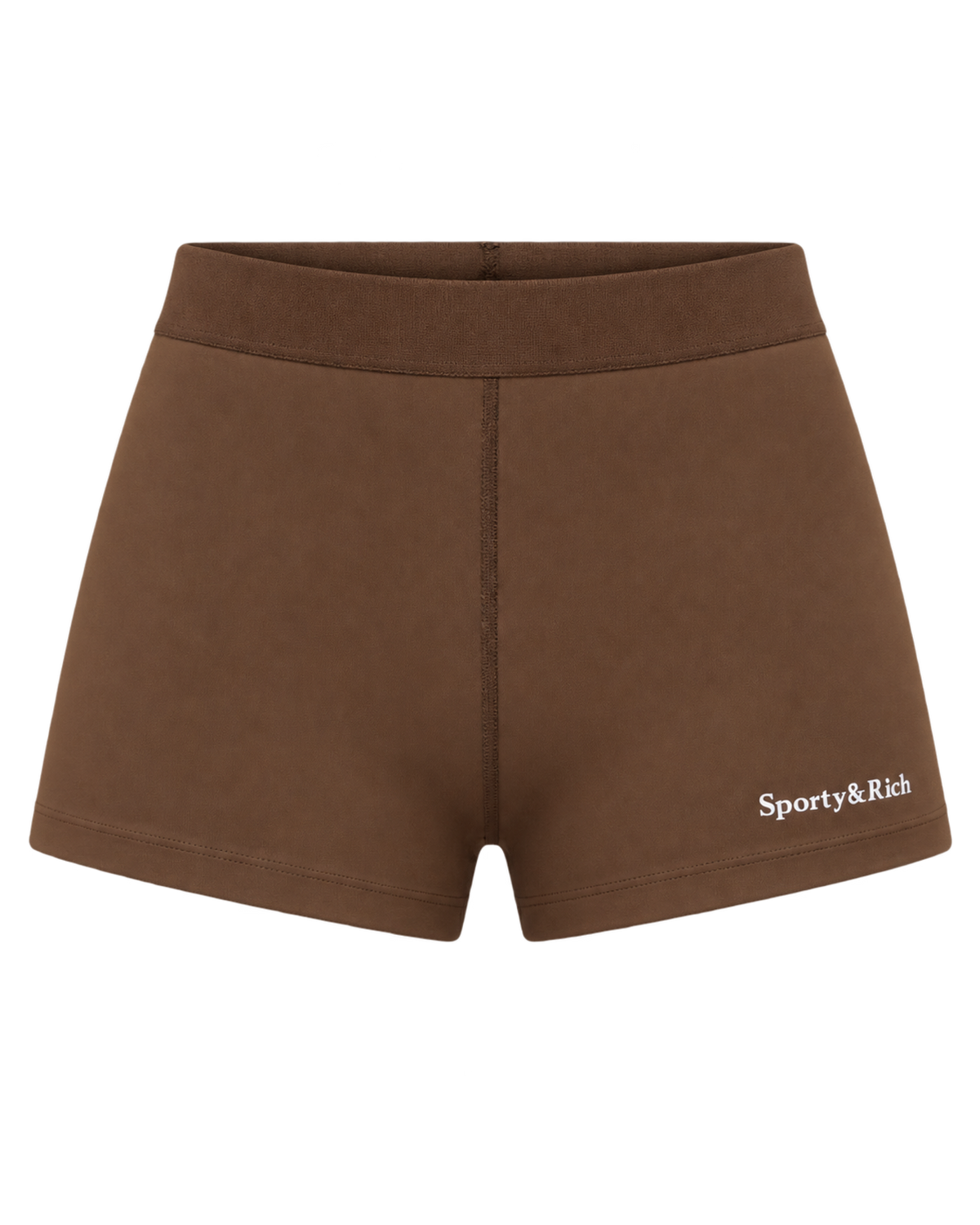 Serif Logo Active Short - Toffee/White