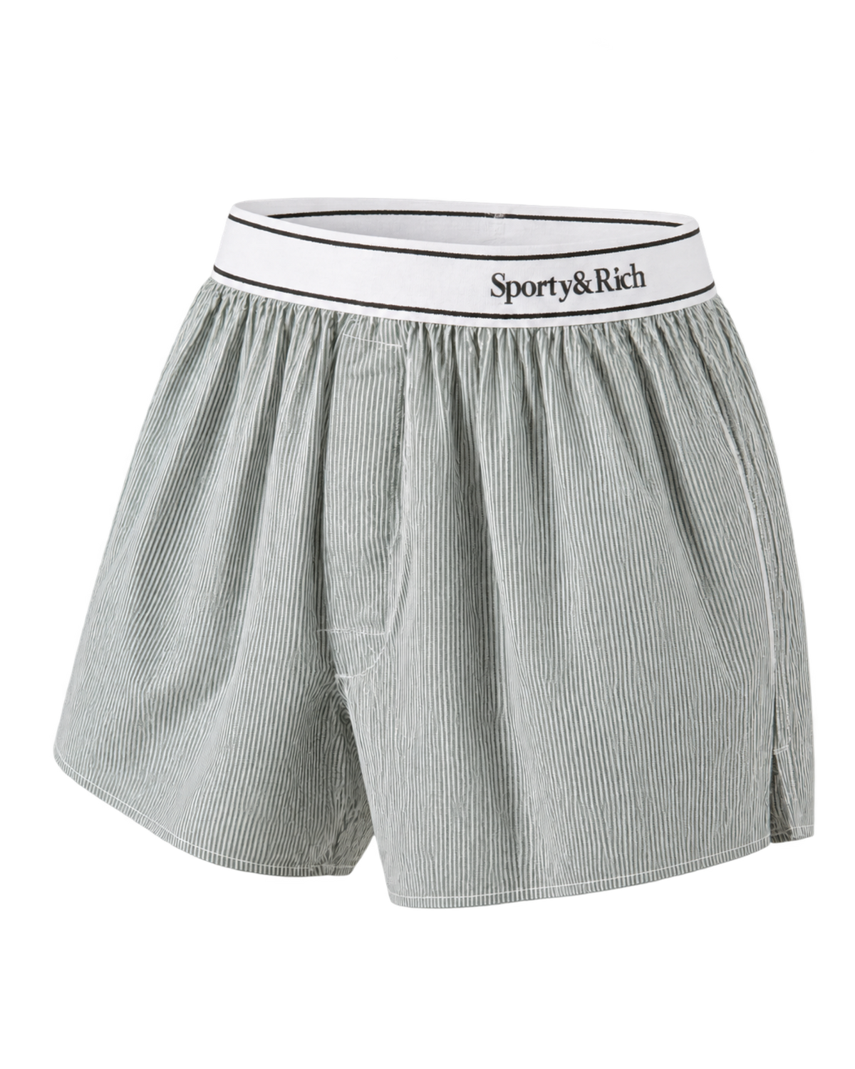 Serif Logo Boxer - Forest striped