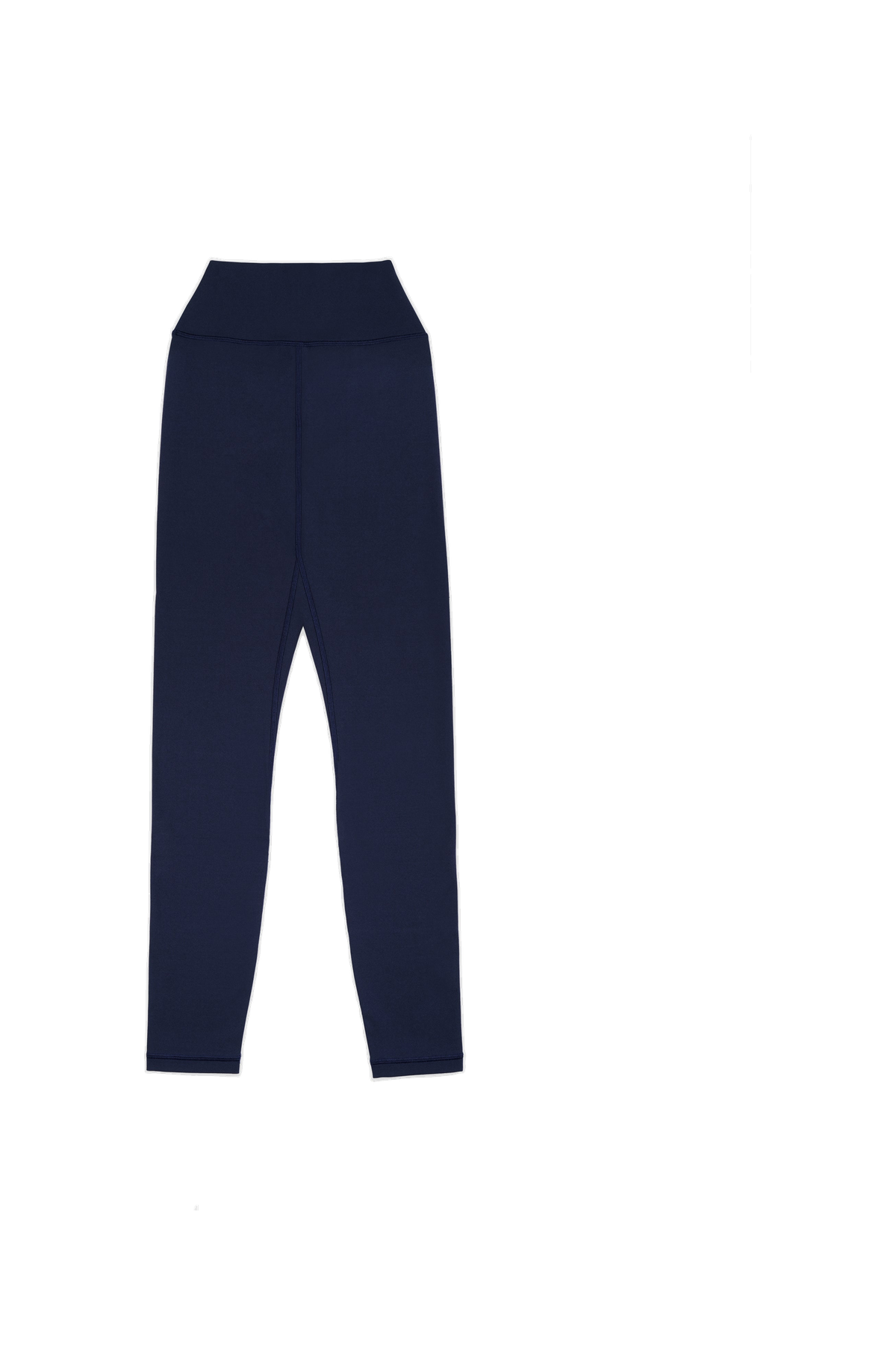 Serif Logo Legging - Navy/White