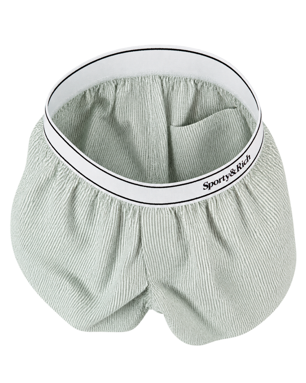 Serif Logo Oxford Boxer - Forest striped