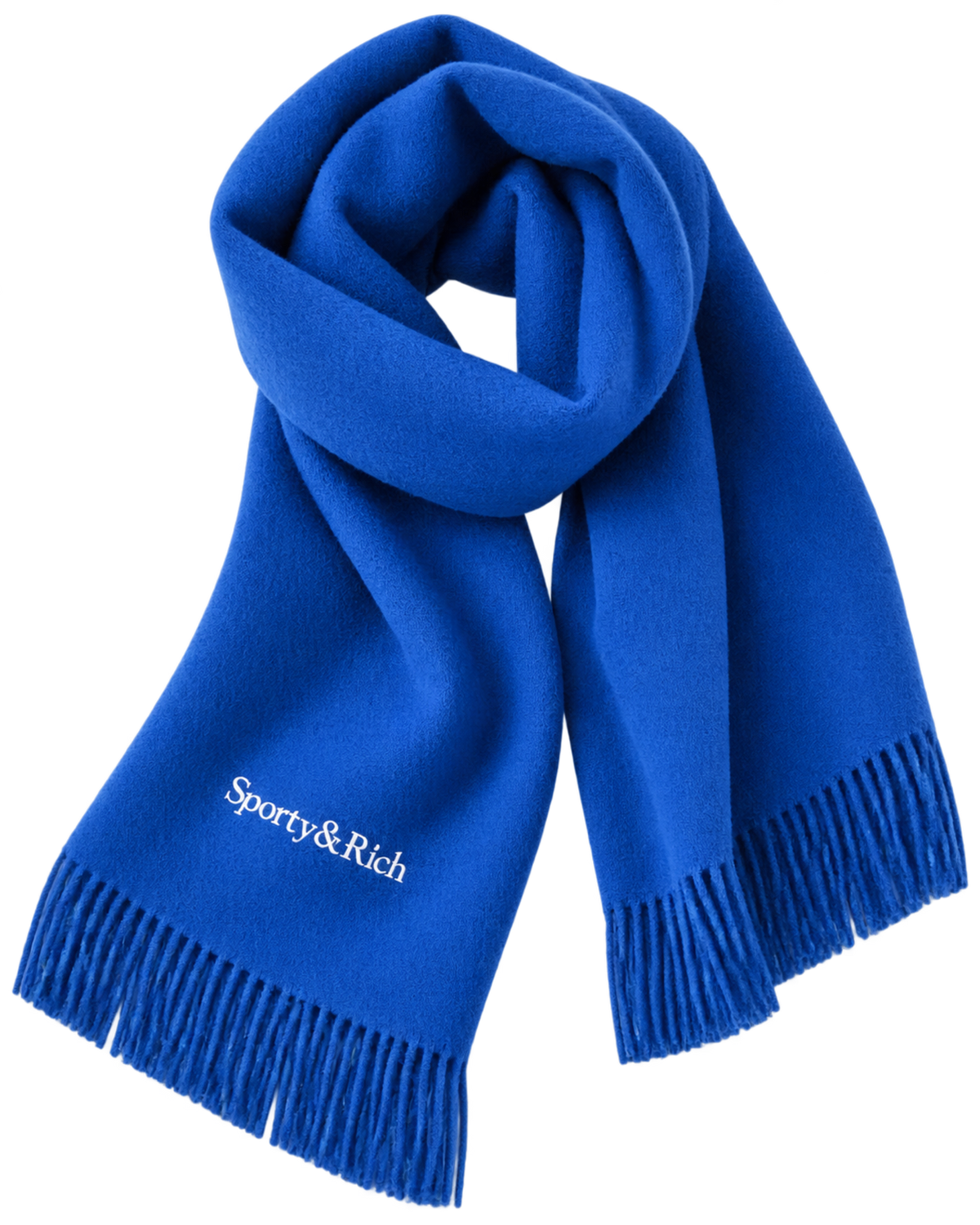 Serif Logo Scarf - Azure