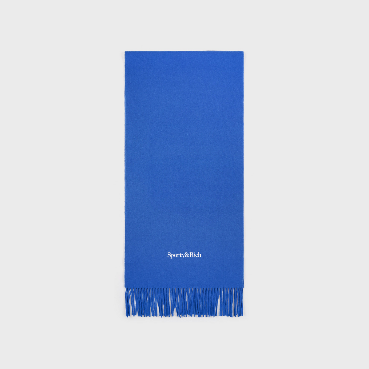 Serif Logo Scarf - Azure
