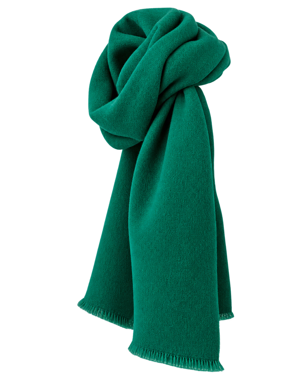 Serif Logo Scarf - Spring Green/Light Navy