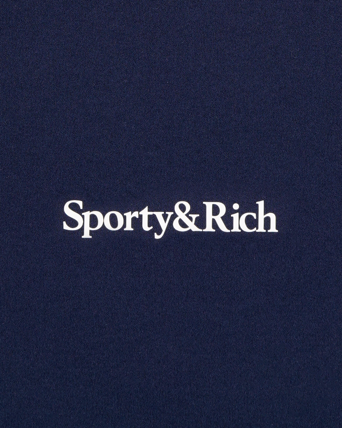 Serif Logo Sports Tank - Navy/White