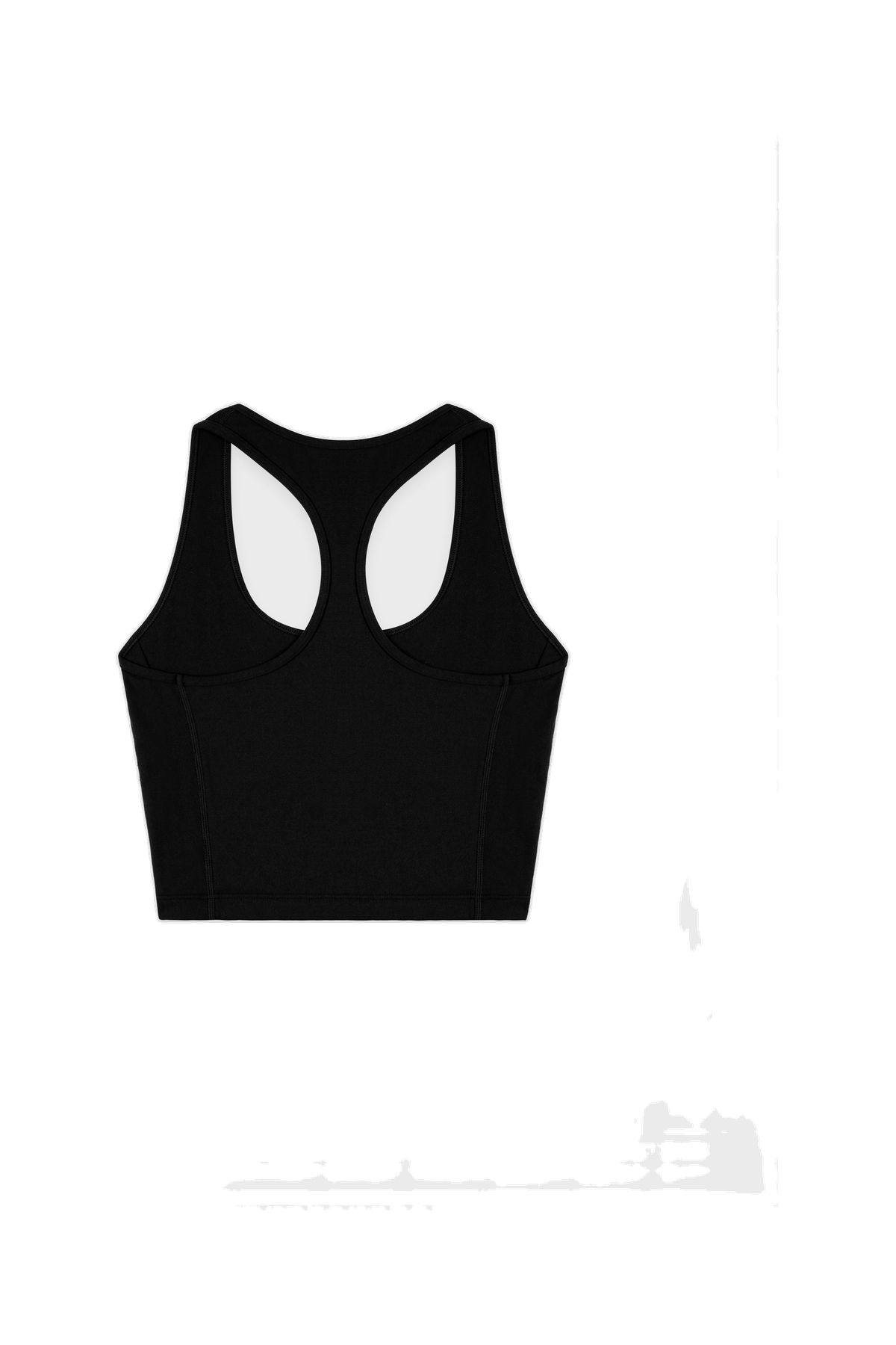 Signature Logo Sports Tank - Black/White