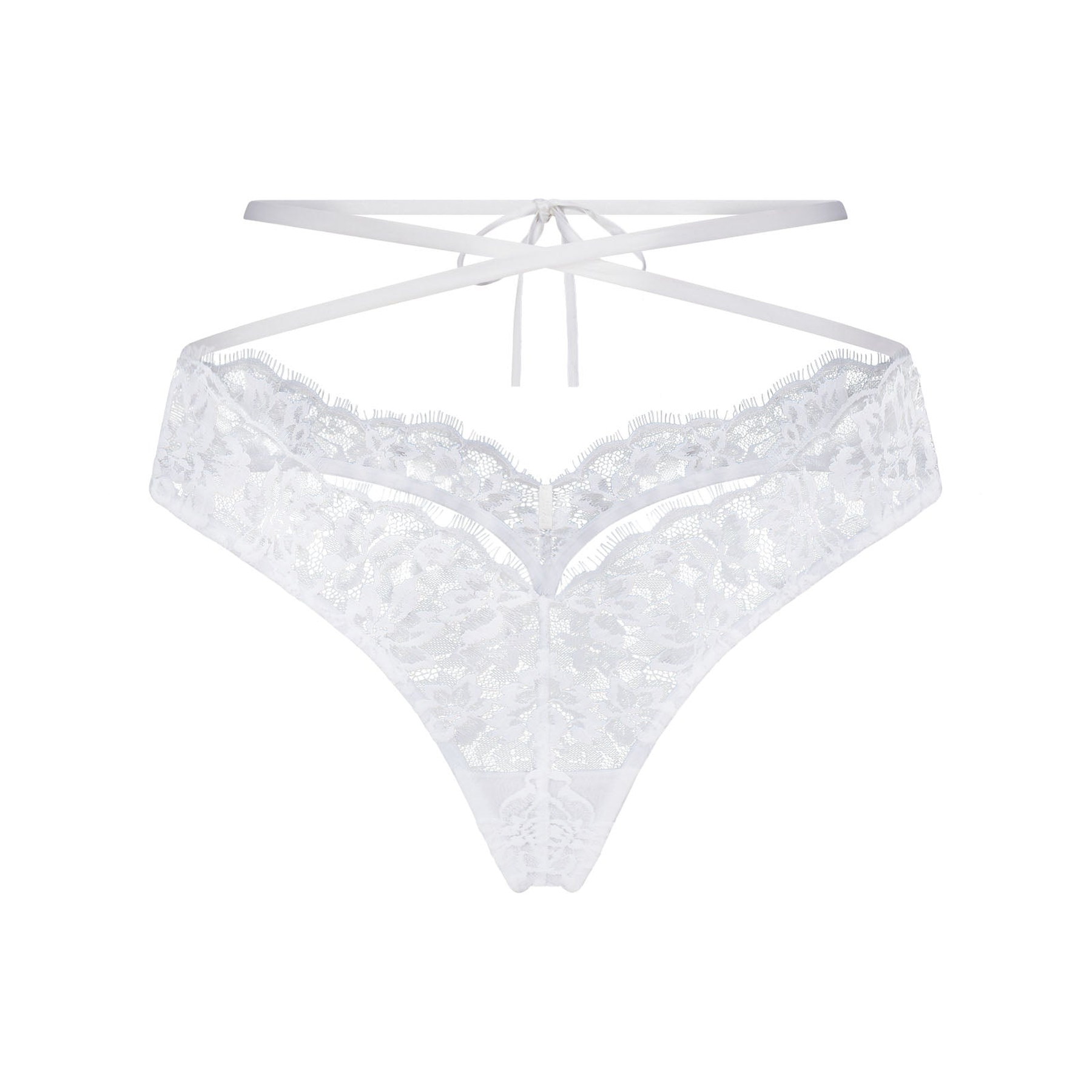 Skims Lace Butterfly Thong