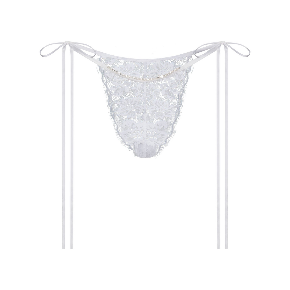 Skims Lace Tie Side Tanga