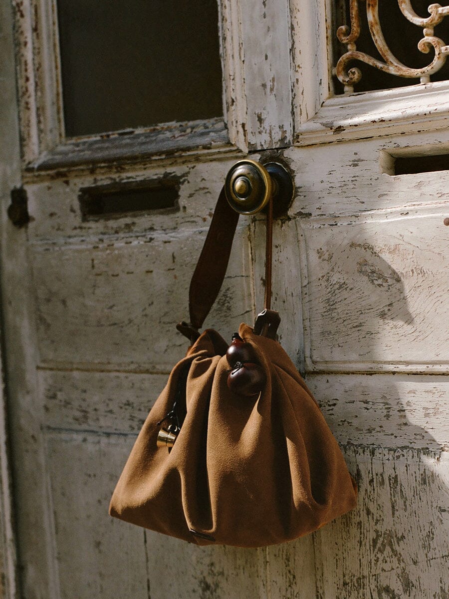 Songmont Small Gather Bag Set - Ochre Suede