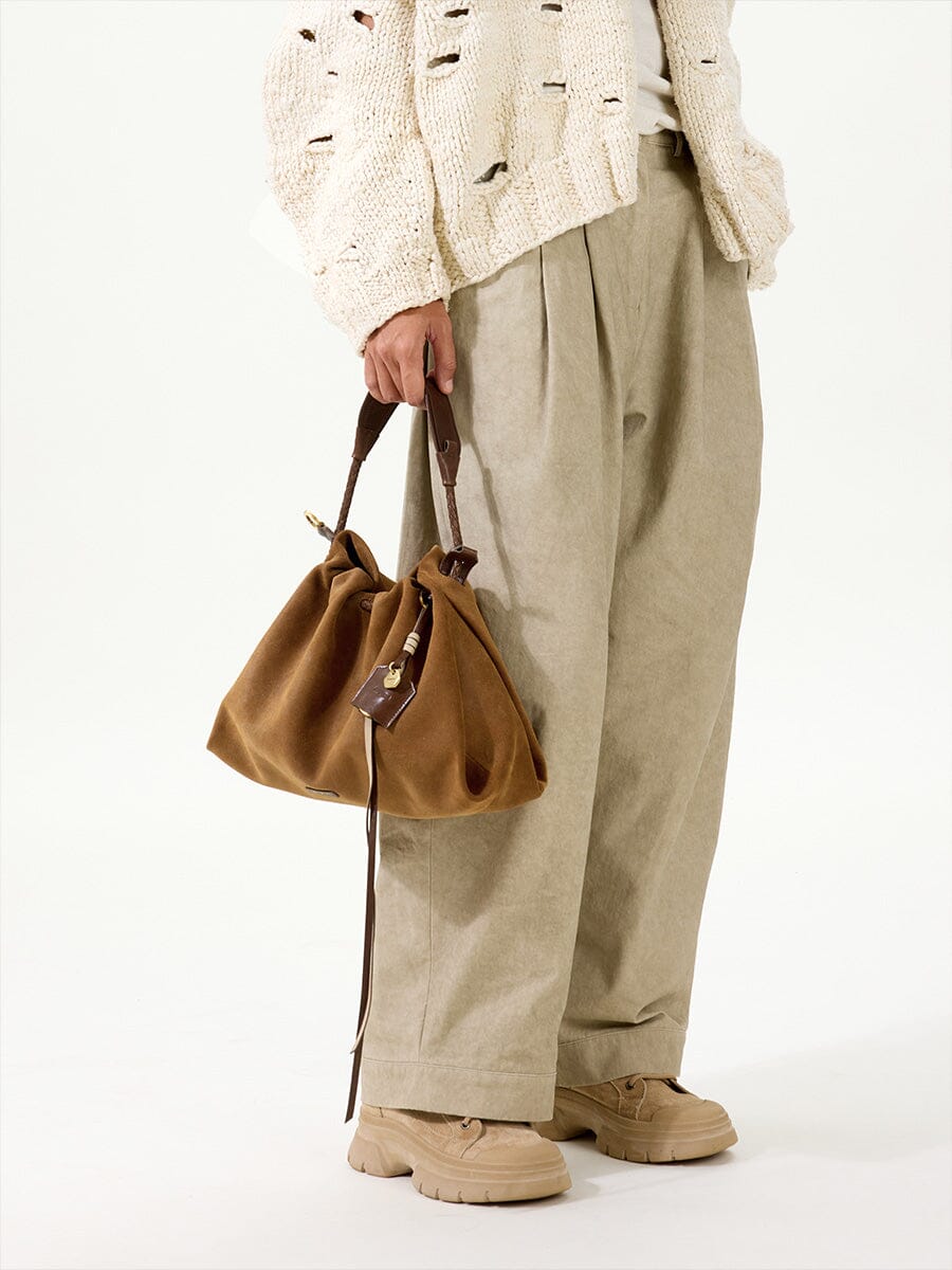 Songmont Small Gather Bag Set - Ochre Suede