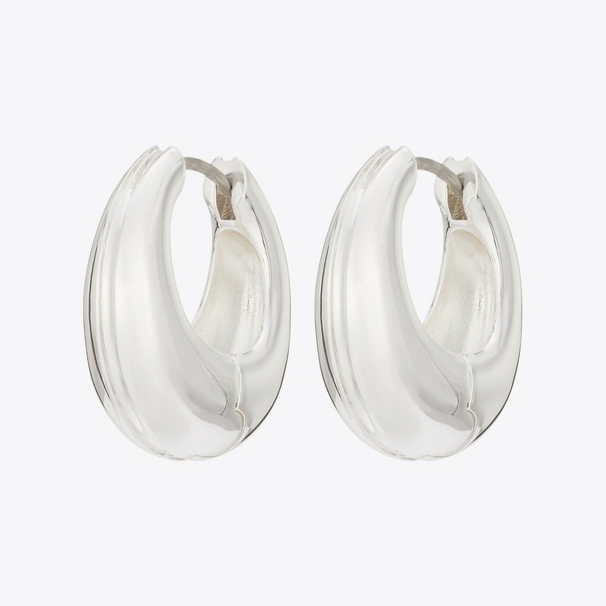 Small Pierced Hoop Earrings