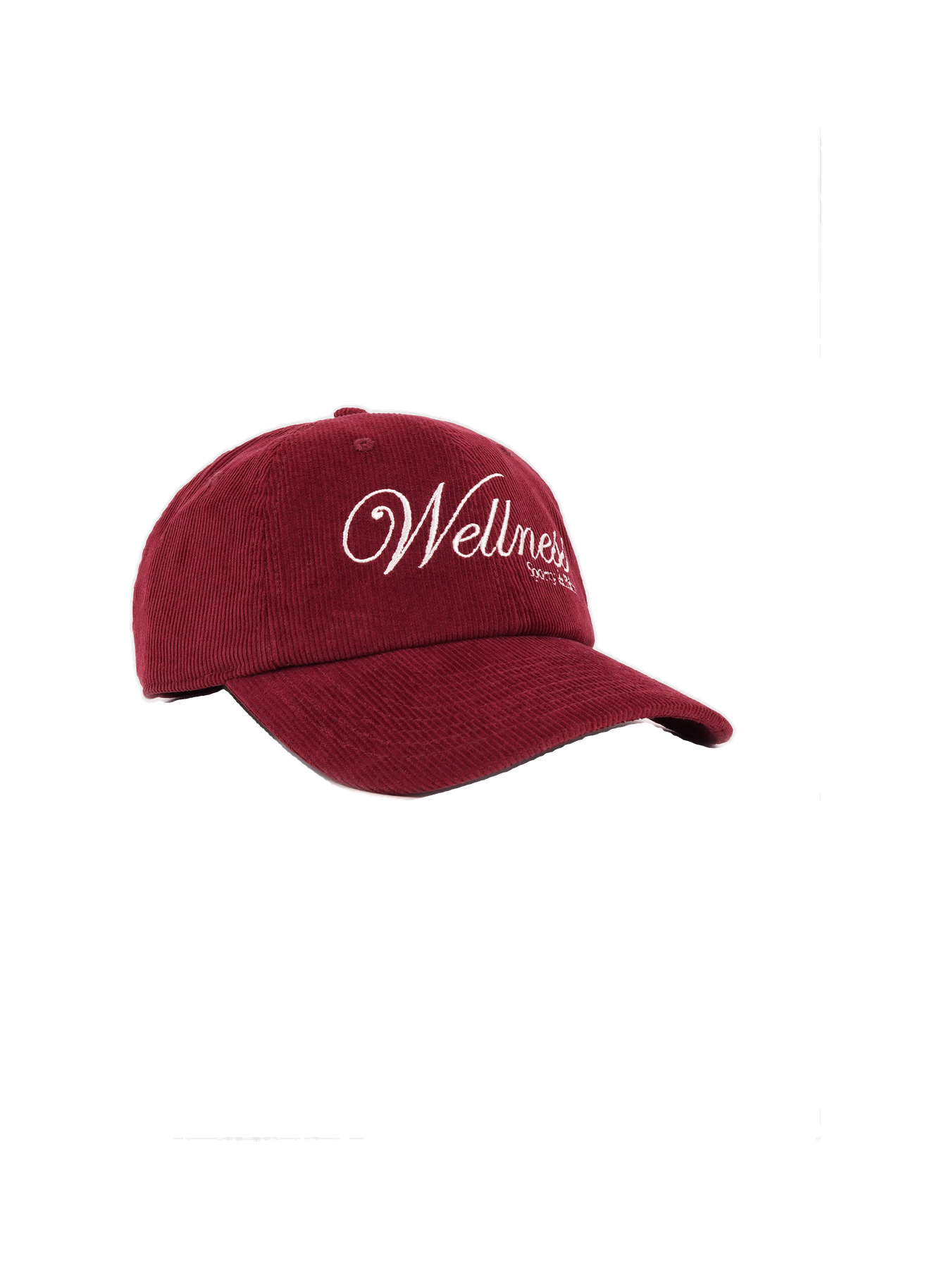 Soho Corduroy Hat - Merlot/Cream