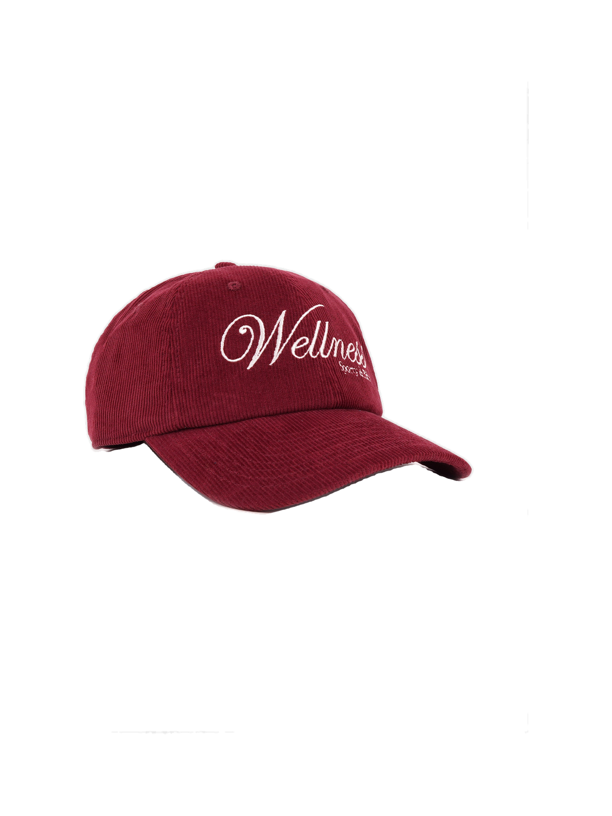 Soho Corduroy Hat - Merlot/Cream