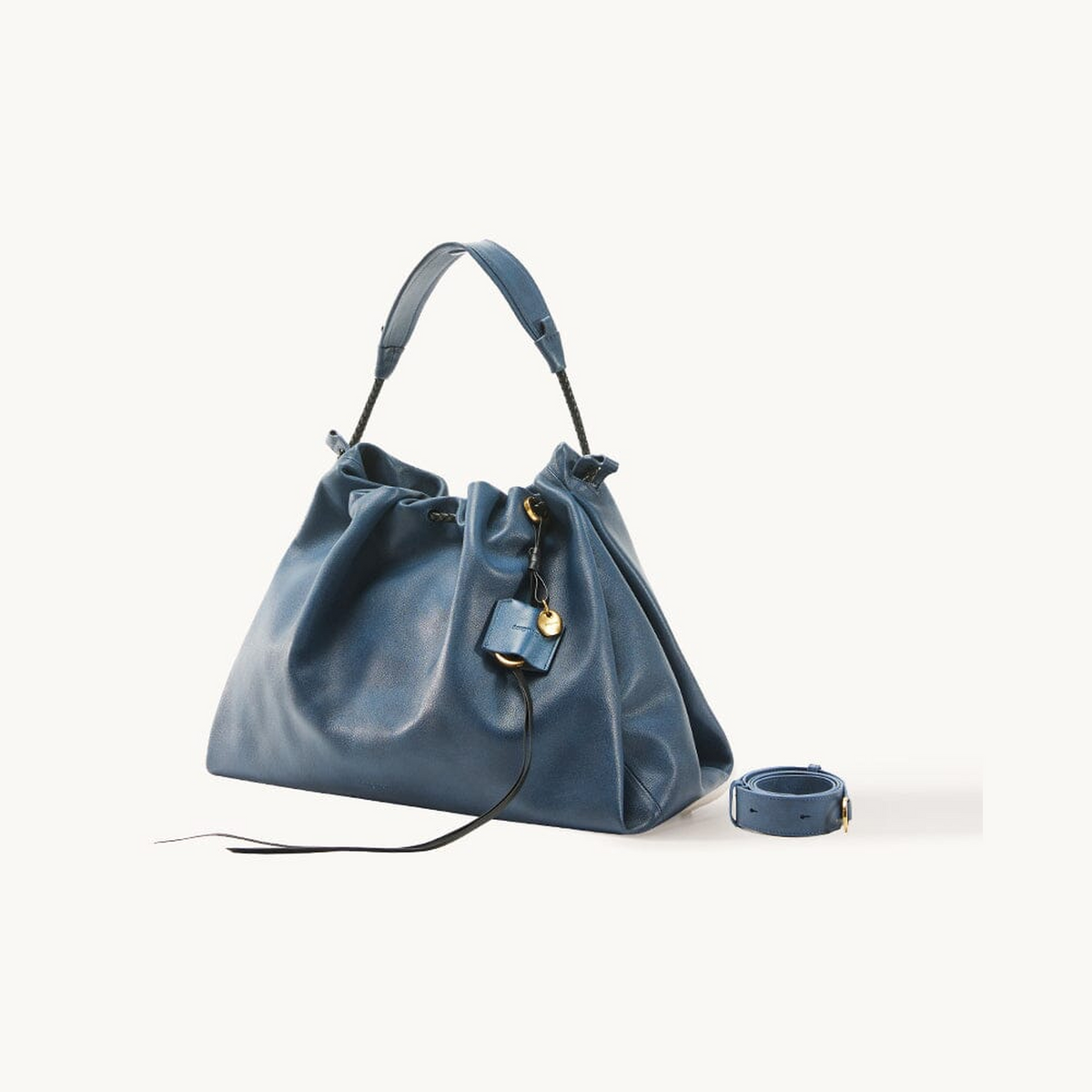 Songmont Medium Gather Bag Set - Navy (Contrast Tone)