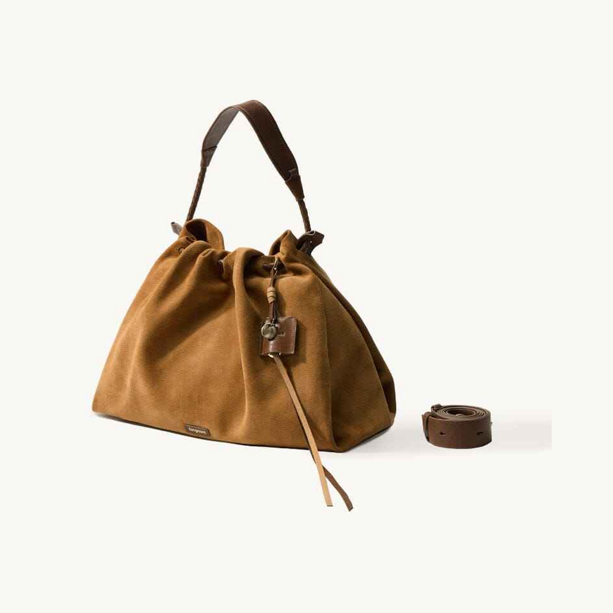 Songmont Medium Gather Bag Set - Ochre Suede