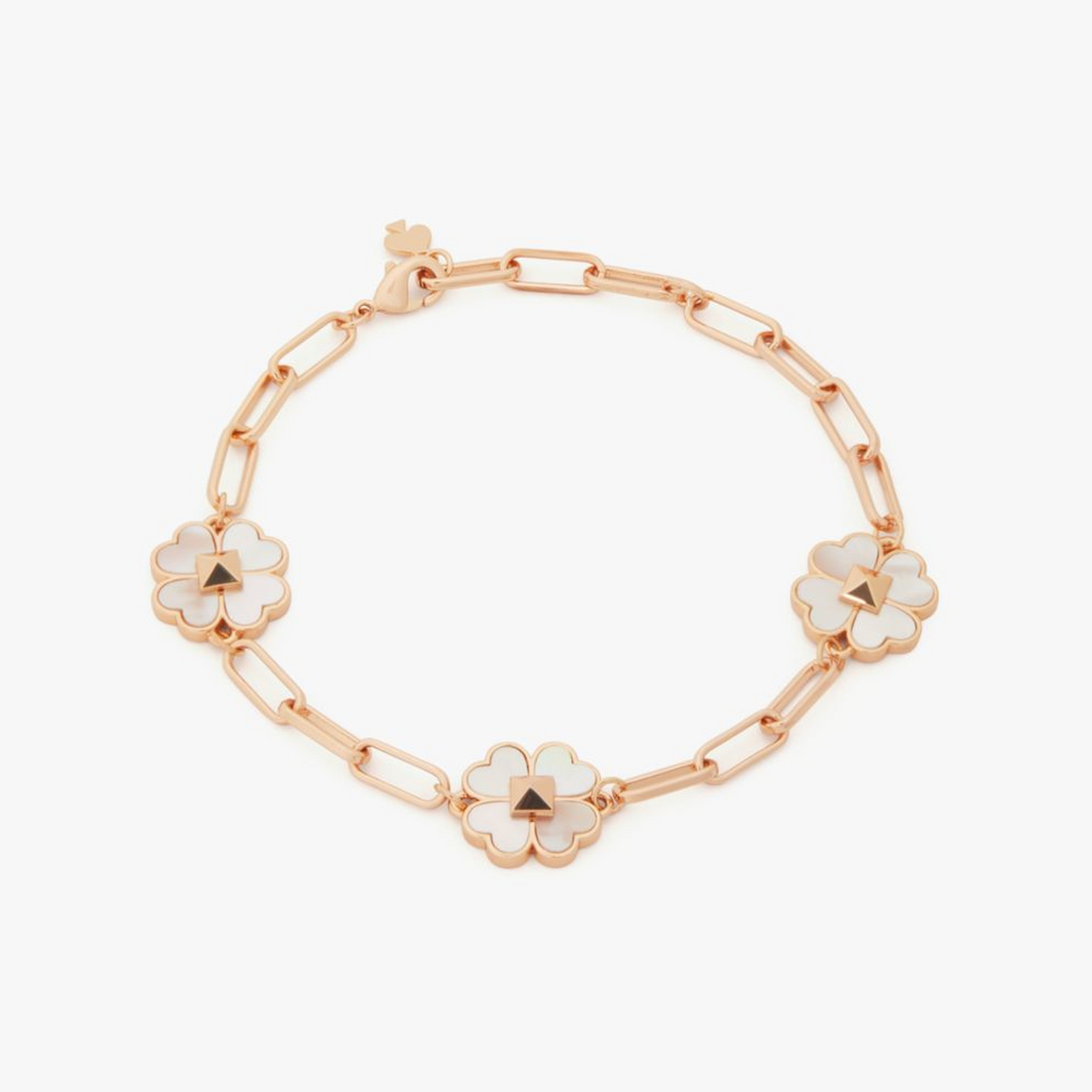 Spades & Studs Chain Link Bracelet