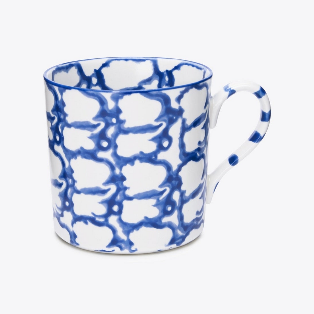 Spongeware Mug, Set of 4