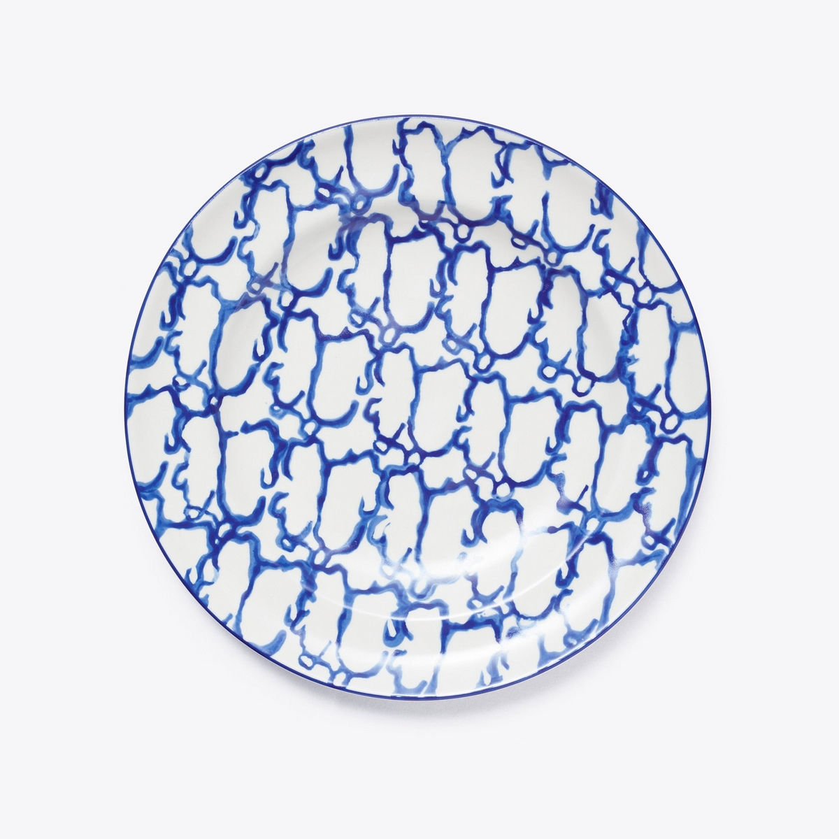 Spongeware Rim Soup Bowl, Set of 2